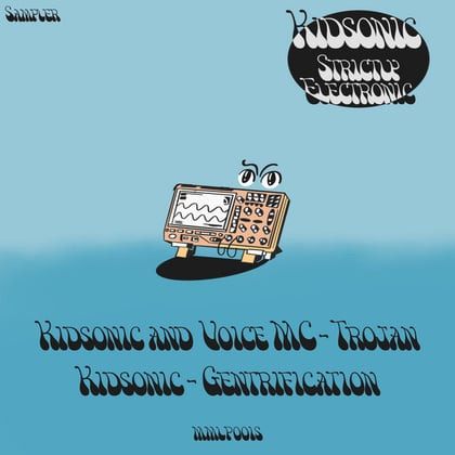 Strictly Electronic LP Sampler album by Kidsonic - Drum and Bass Cover Art