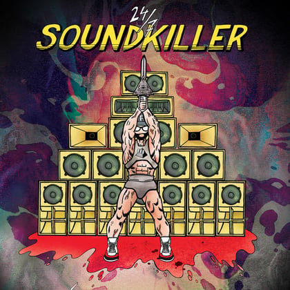 24/7 Soundkiller EP album by FFF - Drum and Bass Cover Art