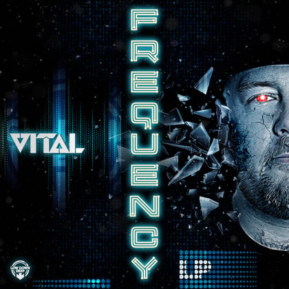 Frequency LP album by Vital - Drum and Bass Cover Art