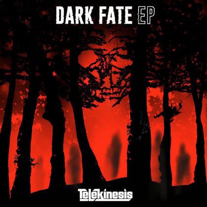Dark Fate album by Telekinesis - Drum and Bass Cover Art