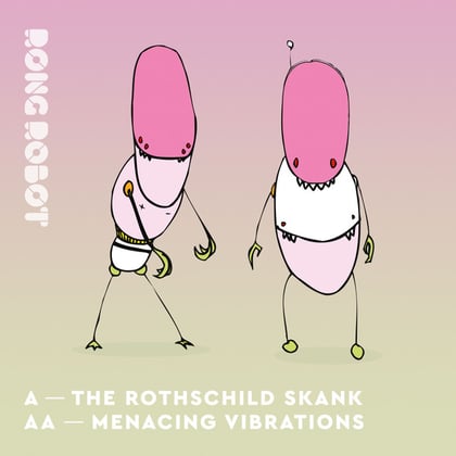 The Rothschild Skank: Menacing Vibrations album by Wickaman - Drum and Bass Cover Art