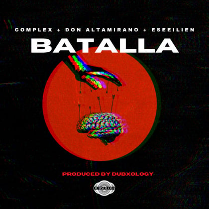 Batalla album by DJ Complex - Drum and Bass Cover Art