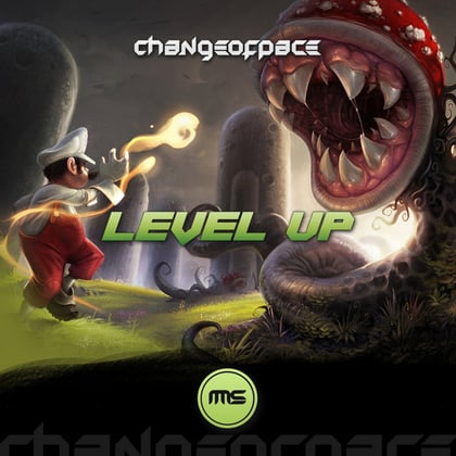 Level Up album by Change of Pace - Drum and Bass Cover Art