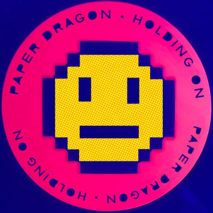 Holding On album by Paper Dragon - Drum and Bass Cover Art