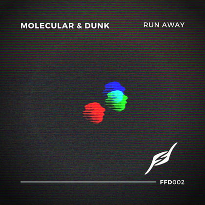 Run Away album by Dunk & Molecular - Drum and Bass Cover Art
