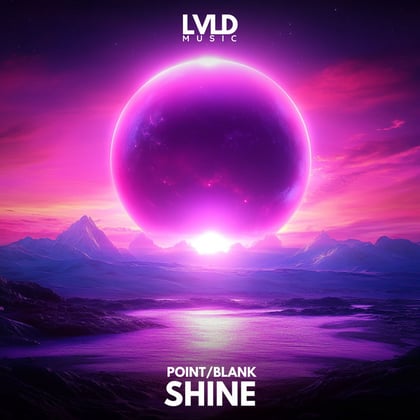 Shine album by Point/Blank - Drum and Bass Cover Art