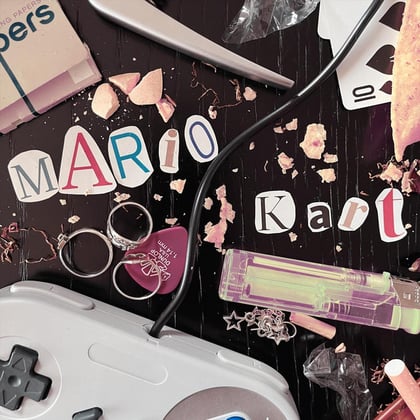 Mario Kart album by Kaja - Drum and Bass Cover Art