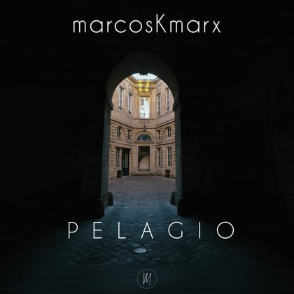 Pelagio album by Marcos K-Marx - Drum and Bass Cover Art