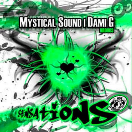 Sensations album by Mystical Sound - Drum and Bass Cover Art