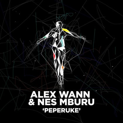 Peperuke album by Tengu & Alex Wann - Drum and Bass Cover Art