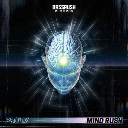 Mind Rush album by Prolix - Drum and Bass Cover Art