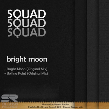 Bright Moon album by Squad - Drum and Bass Cover Art