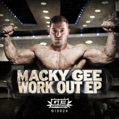 Work Out EP album by Macky Gee - Drum and Bass Cover Art
