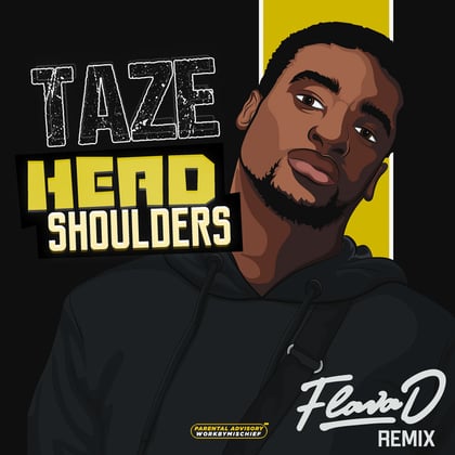 Head Shoulders (Flava D Remix) album by Charlotte Haining, Flava D & Taze - Drum and Bass Cover Art