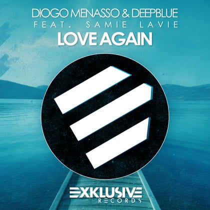 Love Again album by Deep blue - Drum and Bass Cover Art
