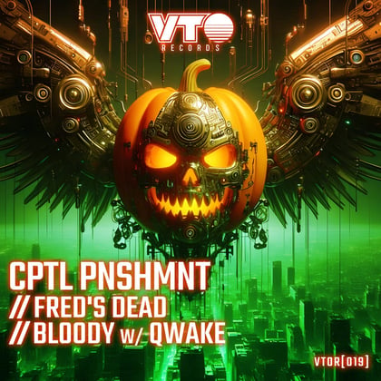 Fred's Dead / Bloody album by CPTL PNSHMNT - Drum and Bass Cover Art