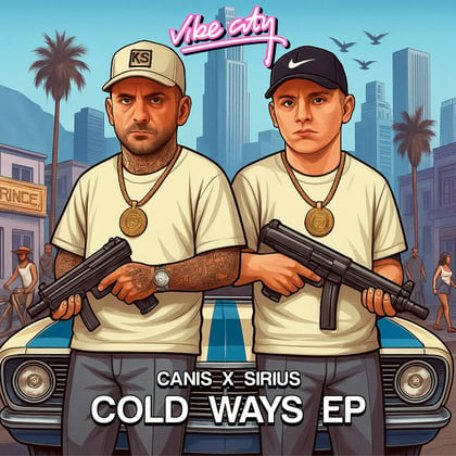 Cold Ways EP album by Canis x Sirius - Drum and Bass Cover Art