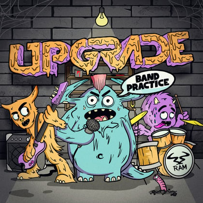 Band Practice album by Upgrade (UK) - Drum and Bass Cover Art