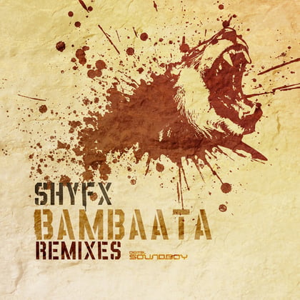 Bambaata (Break / Dillinja Remixes) album by SHY FX - Drum and Bass Cover Art