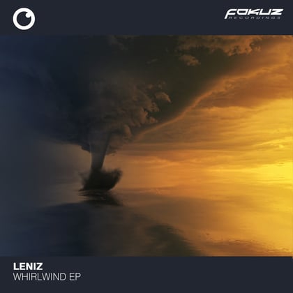 Whirlwind EP album by Leniz - Drum and Bass Cover Art