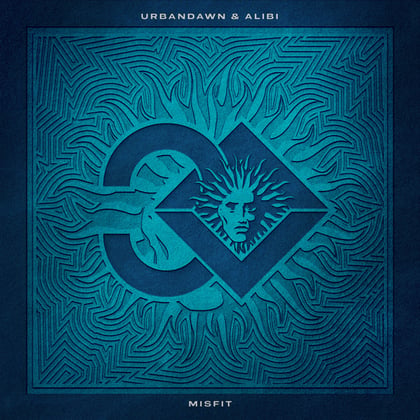 Misfit album by Urbandawn & Alibi - Drum and Bass Cover Art
