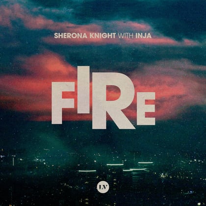 Fire album by Inja & Sherona Knight - Drum and Bass Cover Art