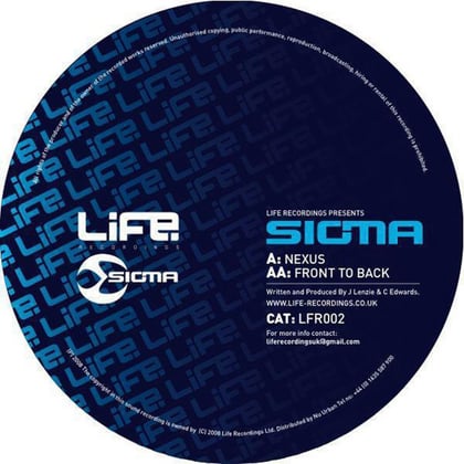 Nexus album by Sigma - Drum and Bass Cover Art