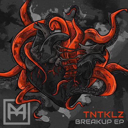 Breakup album by TNTKLZ - Drum and Bass Cover Art