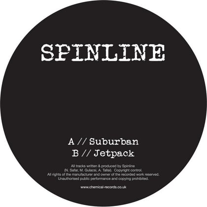 Suburban / Jetpack album by Spinline - Drum and Bass Cover Art