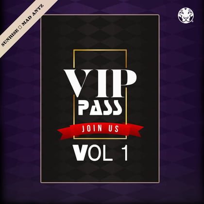 VIP Pass Vol One album by Marvellous Cain - Drum and Bass Cover Art