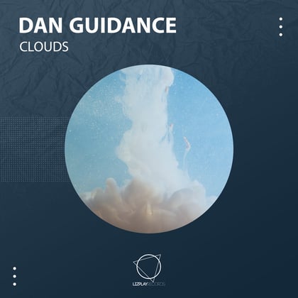 Clouds album by Dan Guidance - Drum and Bass Cover Art