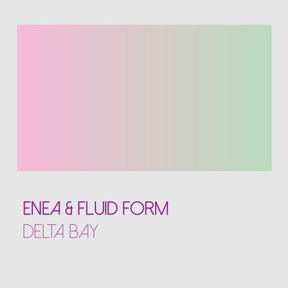 Delta Bay album by Enea & Fluid Form - Drum and Bass Cover Art