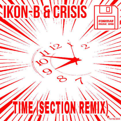 Time (Section Remix) album by Ikon-B - Drum and Bass Cover Art