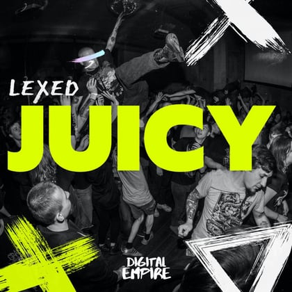Juicy album by Lexed - Drum and Bass Cover Art