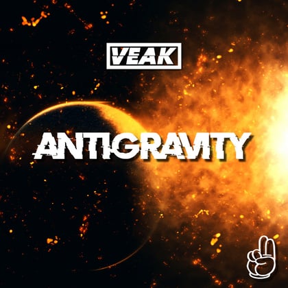 Antigravity album by Salaryman & Veak - Drum and Bass Cover Art