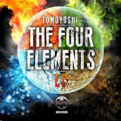 The Four Elements E.P. album by Trauma DBC & Tomoyoshi - Drum and Bass Cover Art