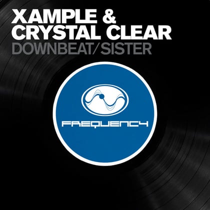 Down Beat / Sister album by Xample & Crystal Clear - Drum and Bass Cover Art