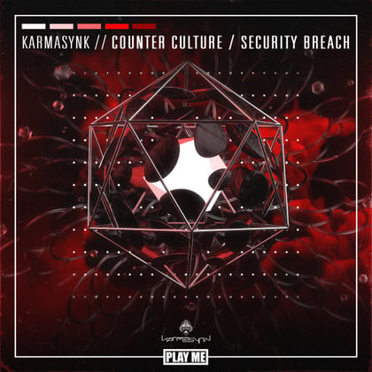Counter Culture / Security Breach album by KarmasynK - Drum and Bass Cover Art