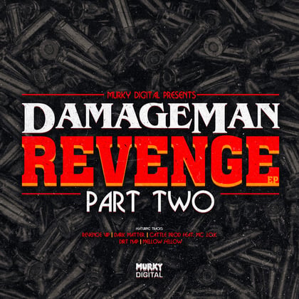 Revenge Part Two album by Damageman - Drum and Bass Cover Art