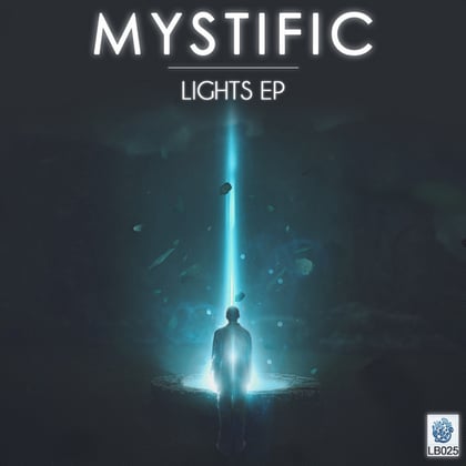 Lights EP album by Mystific - Drum and Bass Cover Art