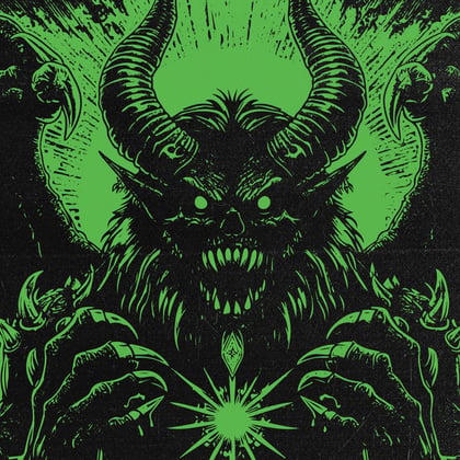 Pandemonium album by Tim Reaper - Drum and Bass Cover Art