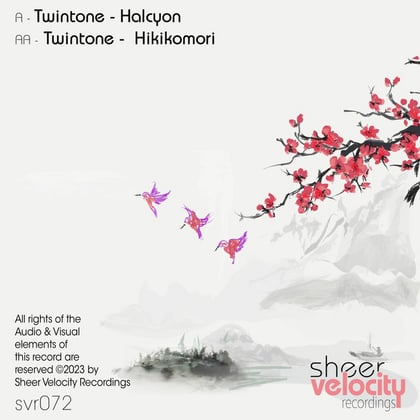 Halcyon / Hikikomori album by Twintone - Drum and Bass Cover Art