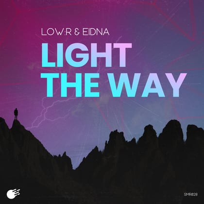 Light the Way album by Low:r - Drum and Bass Cover Art