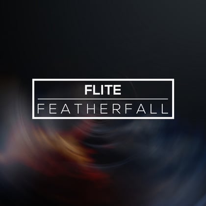 Featherfall album by Flite - Drum and Bass Cover Art