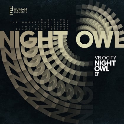 Night Owl album by Velocity - Drum and Bass Cover Art