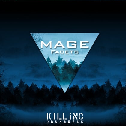 Facets album by Mage - Drum and Bass Cover Art