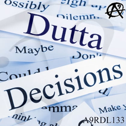 Decisions album by Decoder & Dutta - Drum and Bass Cover Art