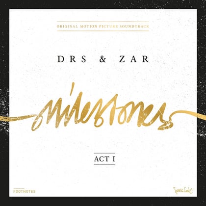 Milestones, Act 1 album by DRS & Zar - Drum and Bass Cover Art