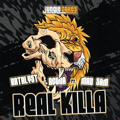 Real Killa album by Katalyst, Acuna & Mad Sam - Drum and Bass Cover Art