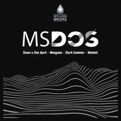 Rough Drops 2 album by Dan Guidance & MSDOS - Drum and Bass Cover Art